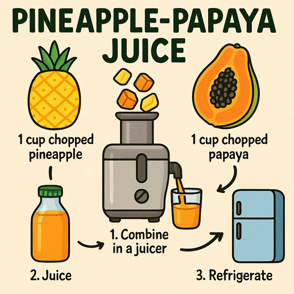 Pineapple-Papaya Juice