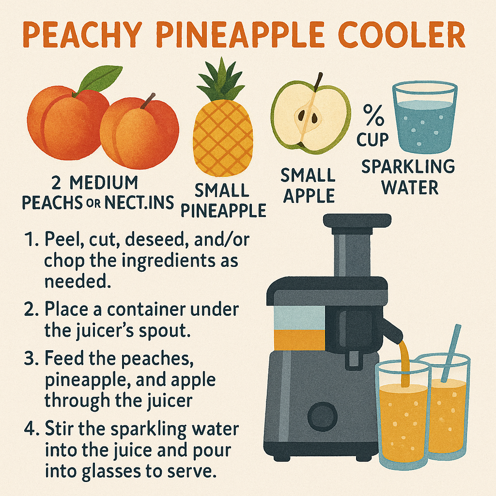 Peachy Pineapple Cooler