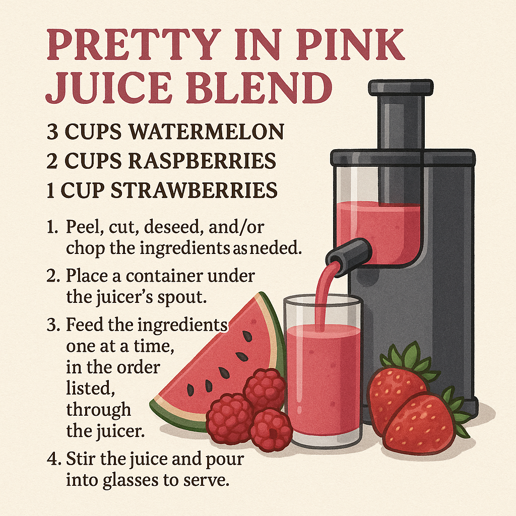 "Pretty in Pink" Juice