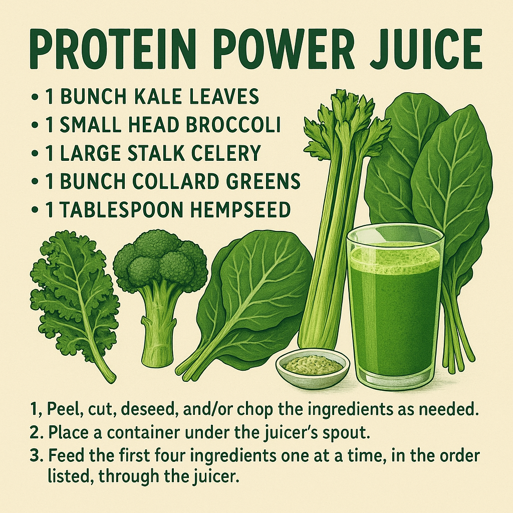 Protein-Powered Green Juice