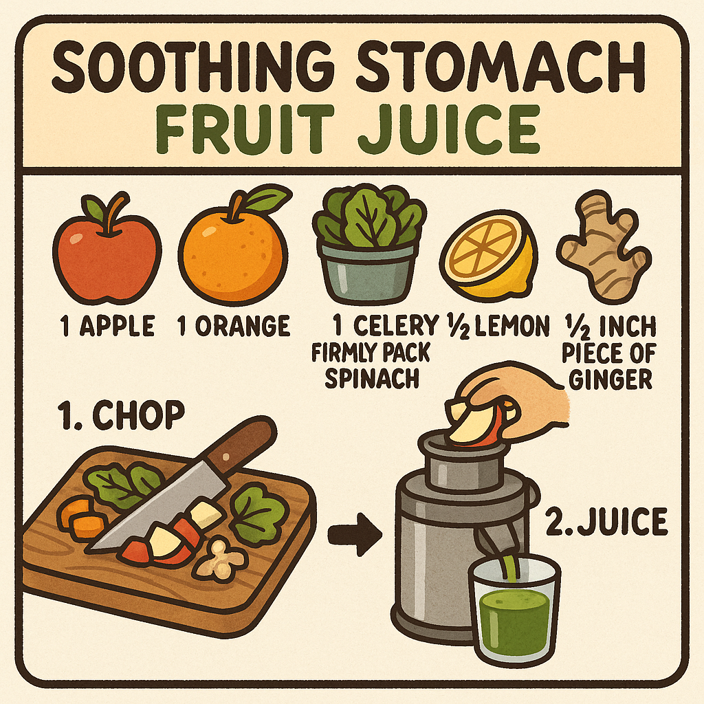 Soothing Stomach Fruit Juice
