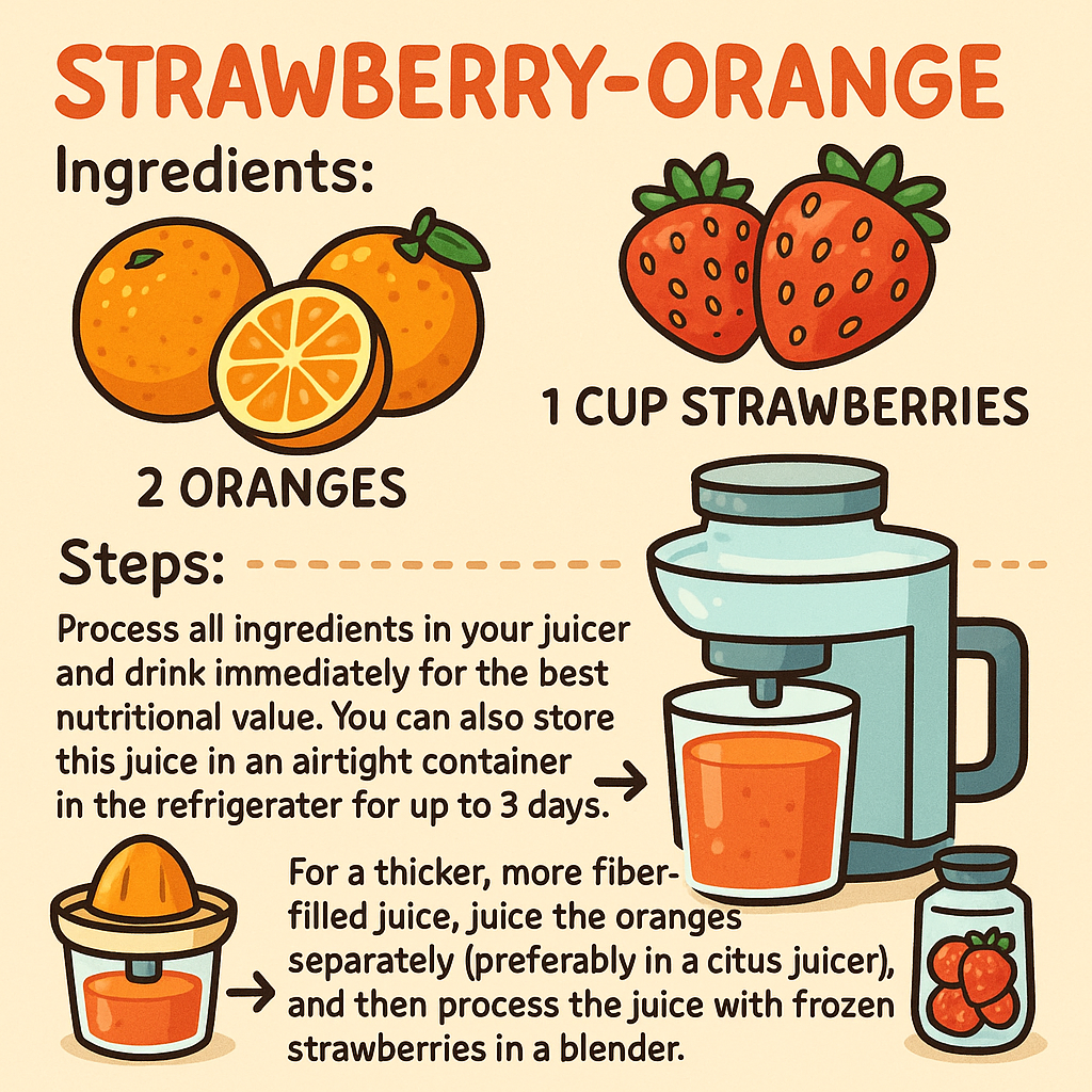 Strawberry-Orange Juice