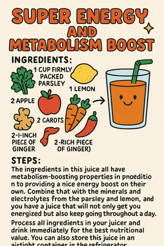 Superfoods Juice Recipe for Energy and Metabolism – A Complete Home Guide