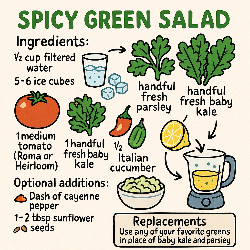 Spicy Green Salad