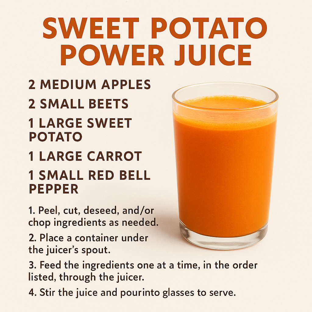 Sweet Potato Power Juice