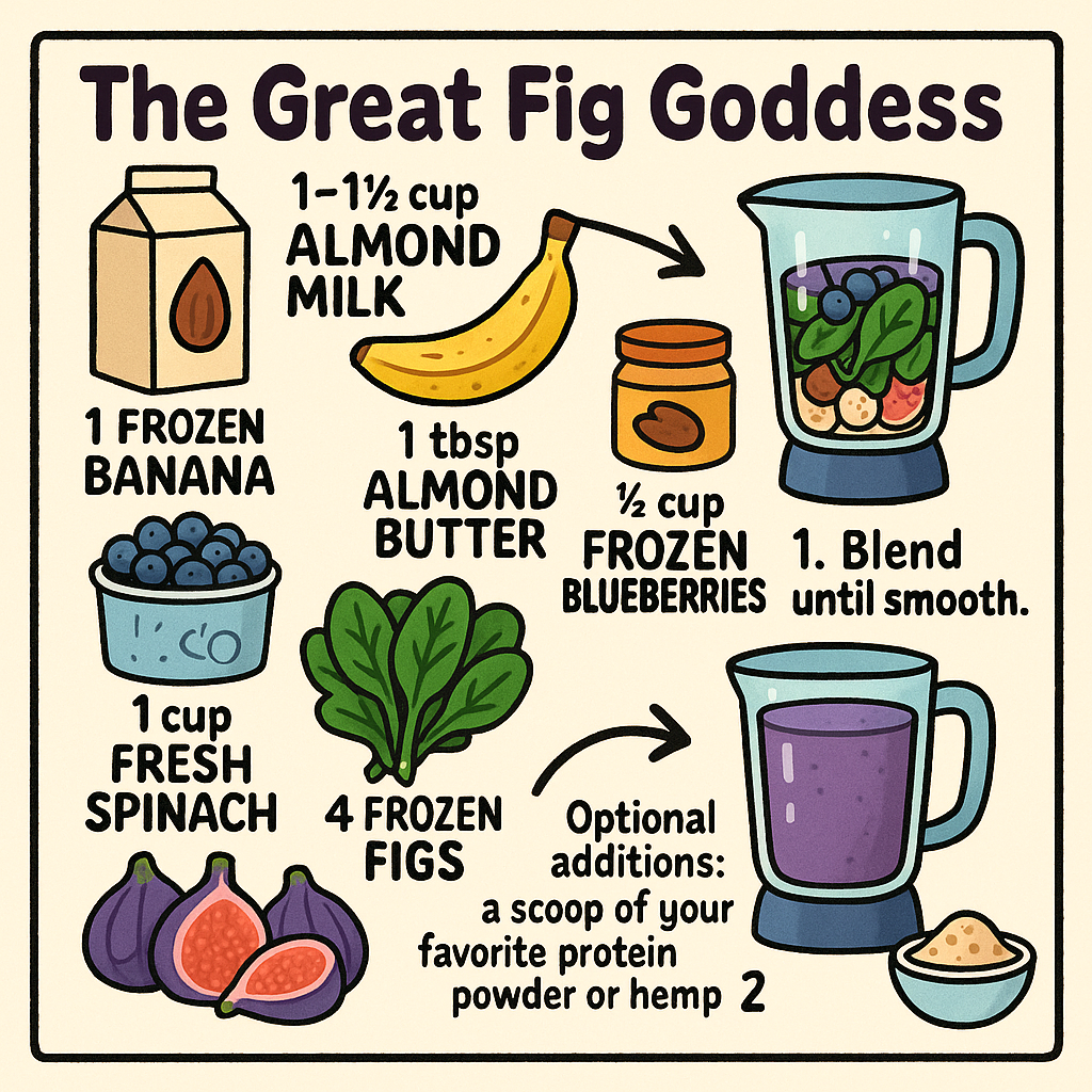 The Great Fig Goddess Smoothie