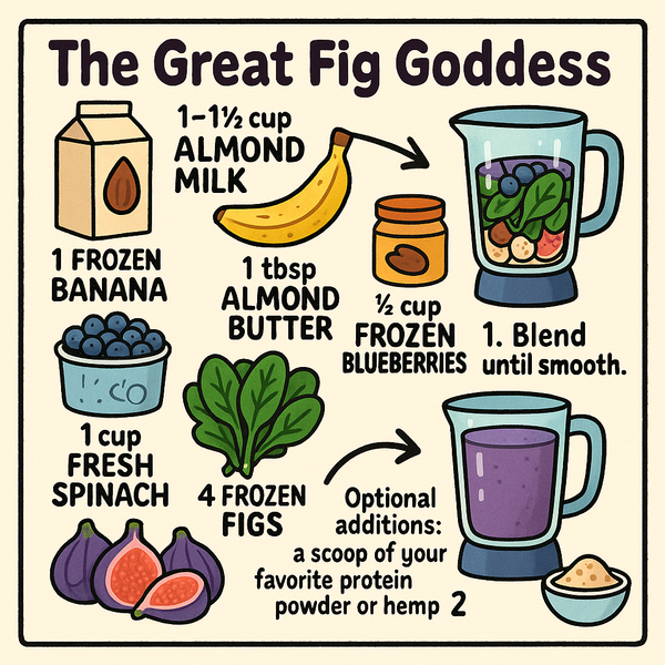 The Great Fig Goddess Smoothie
