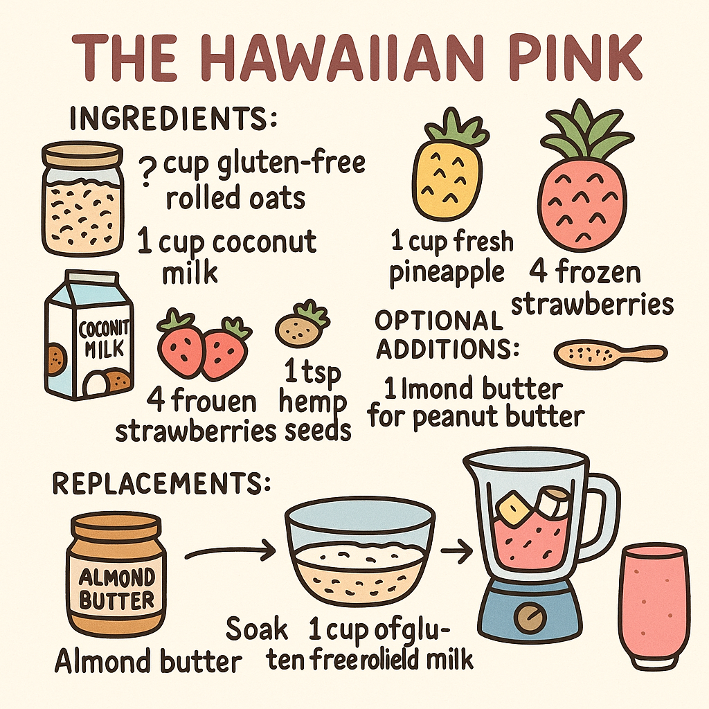 The Hawaiian Pink Smoothie: A Tropical, Creamy Blend for Healthy Home Living