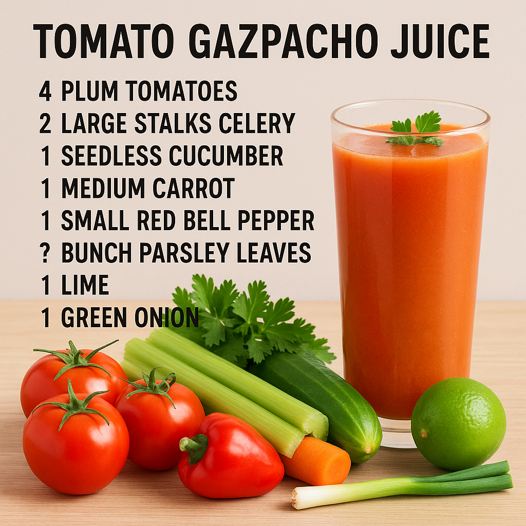 Tomato Gazpacho Juice