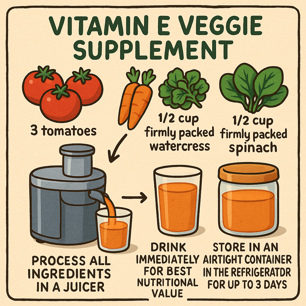 Vitamin E Veggie Supplement