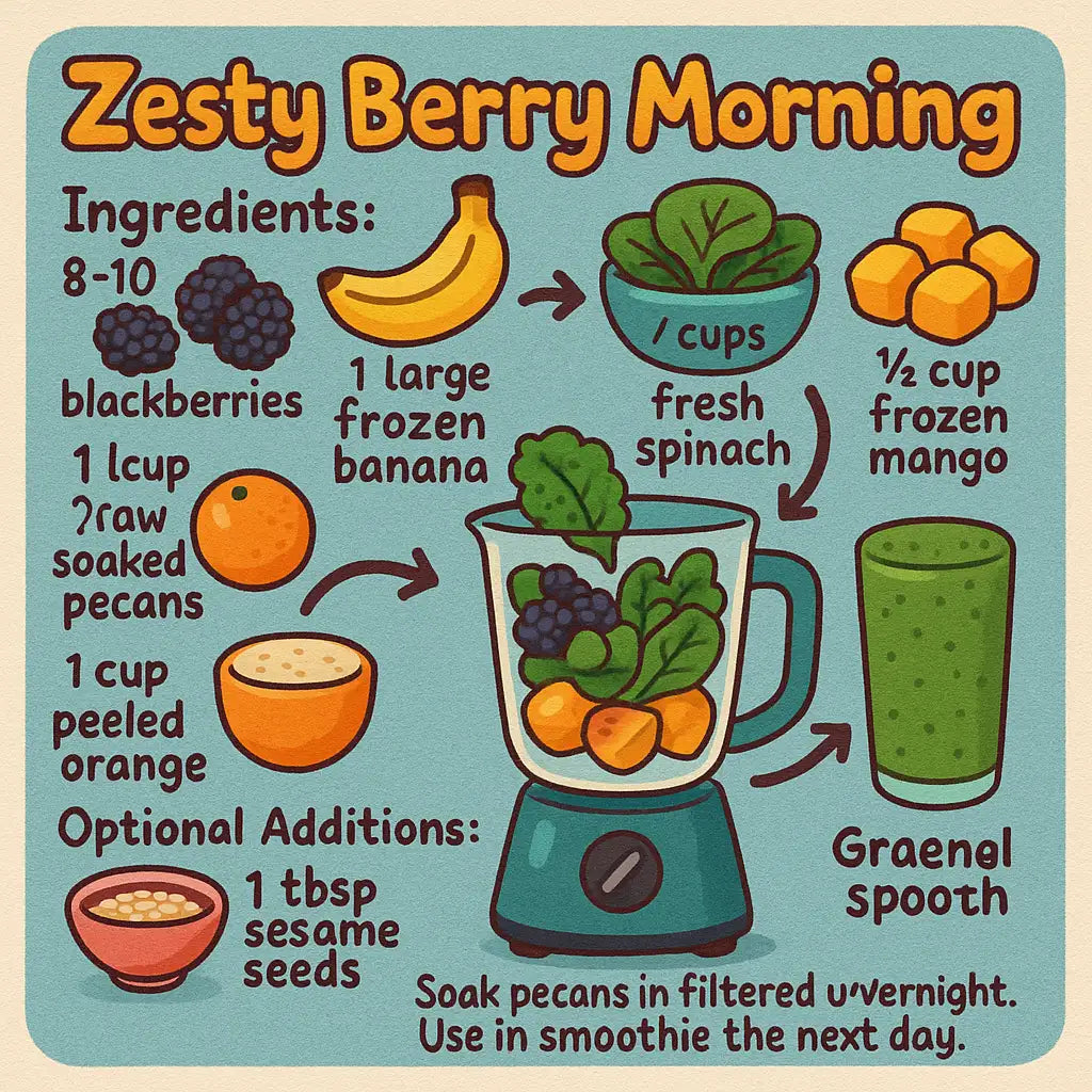 The Ultimate Spinach Blackberry Smoothie