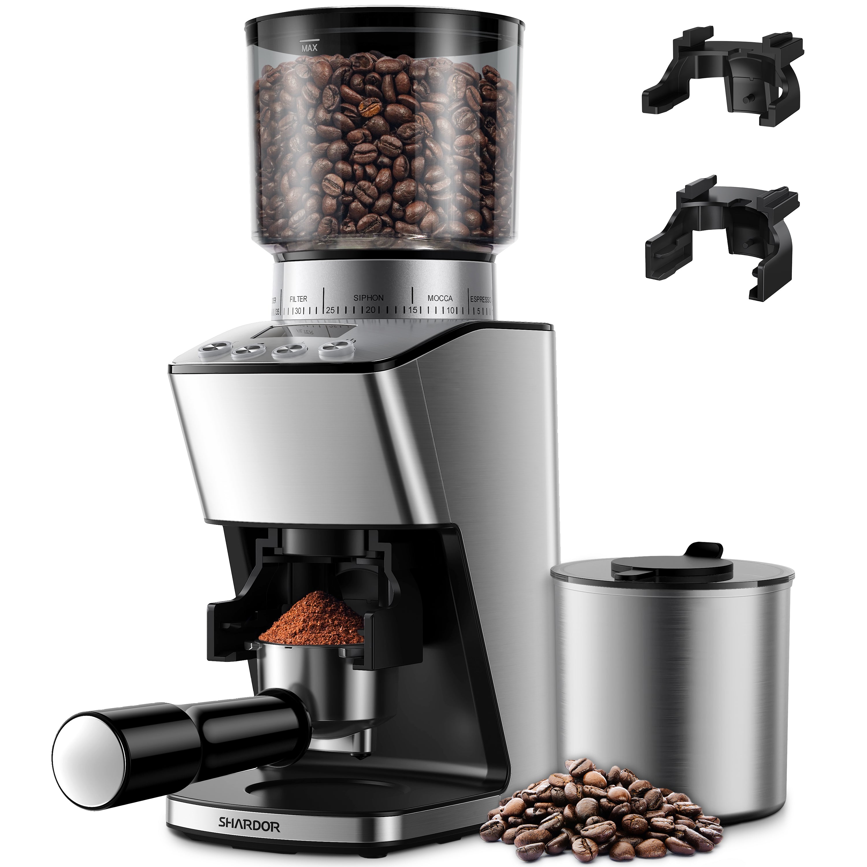 SHARDOR® Burr Coffee Grinder with 51 Precise Settings