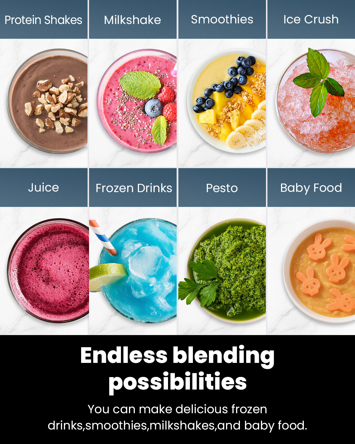 GDOR 900W Personal Blender for Smoothies