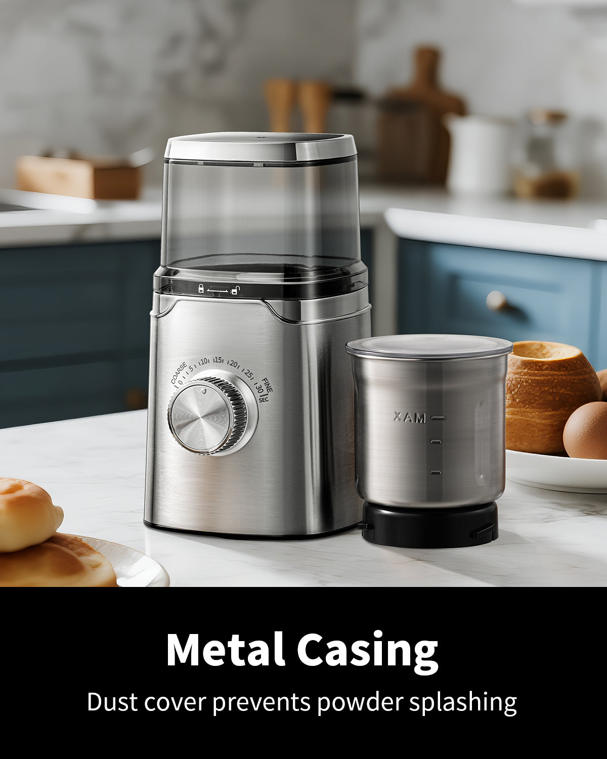 SHARDOR® Coffee Blade Grinder with  Removable Stainless Steel Bowl