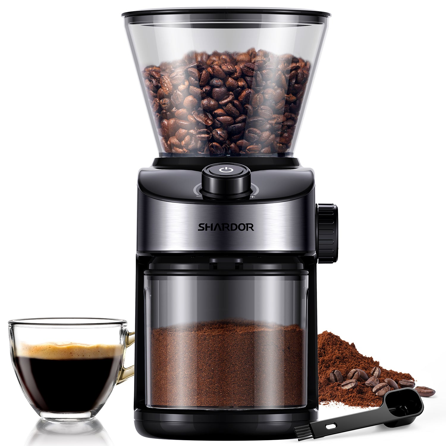 SHARDOR® Coffee Burr Grinder with 32 Precision Grind Settings