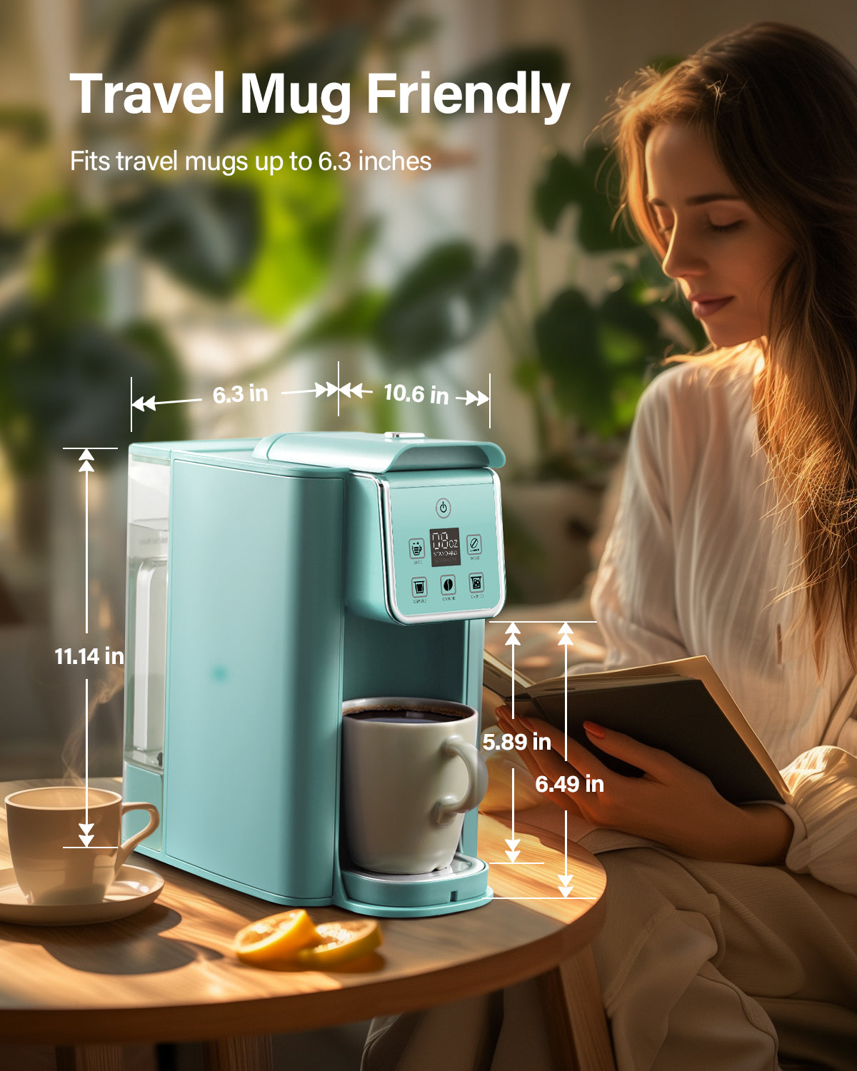 SHARDOR® K Cup Pods Coffee Maker Blue