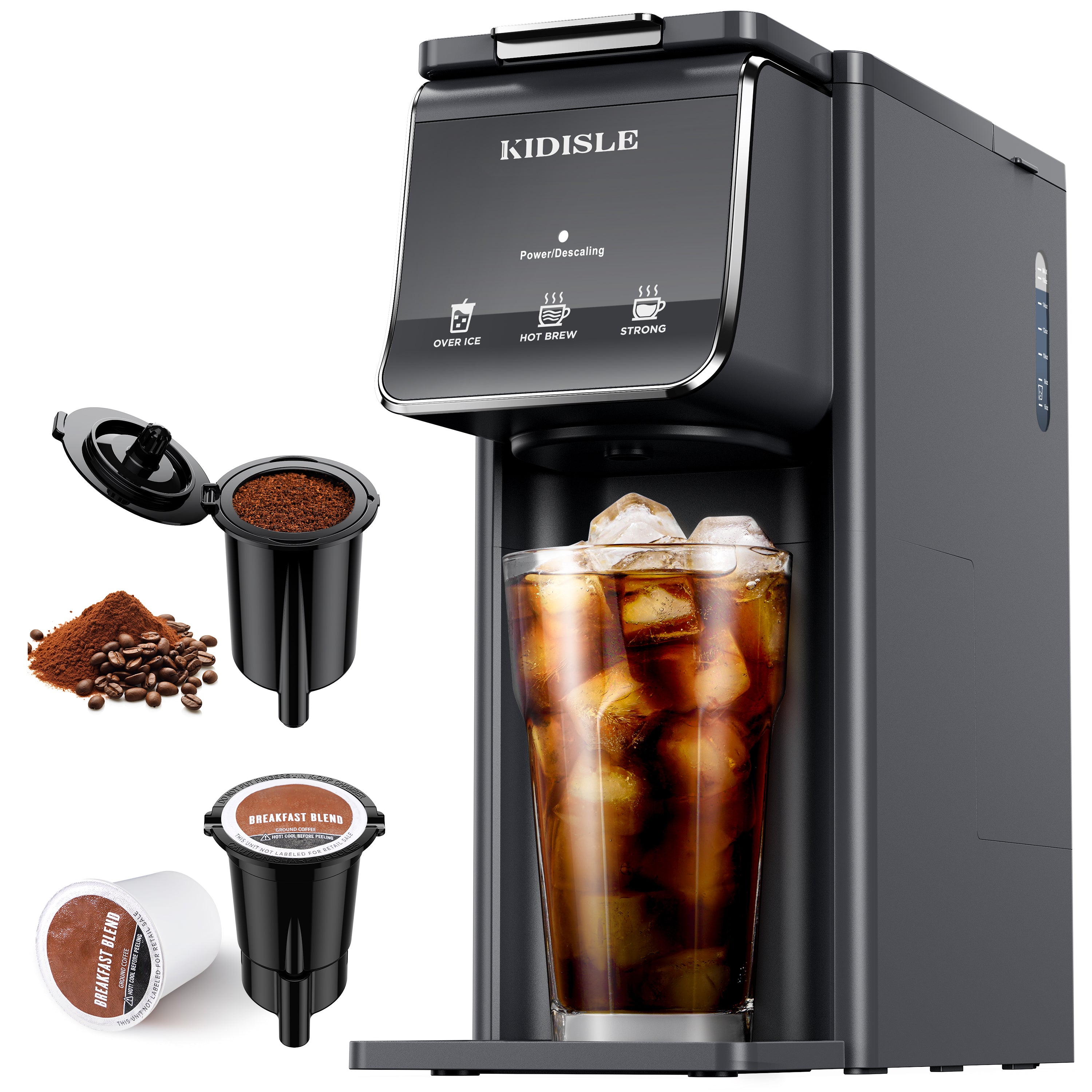 SHARDOR®  2-in-1 Brewing Flexibility Gray