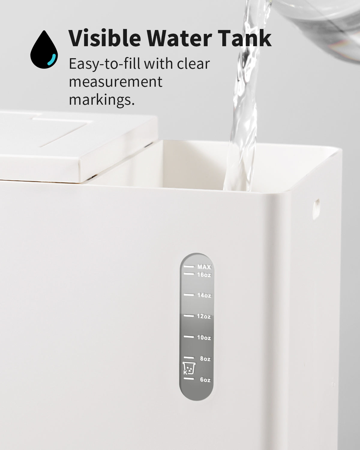 KIDISLE®  2-in-1 Brewing Flexibility White