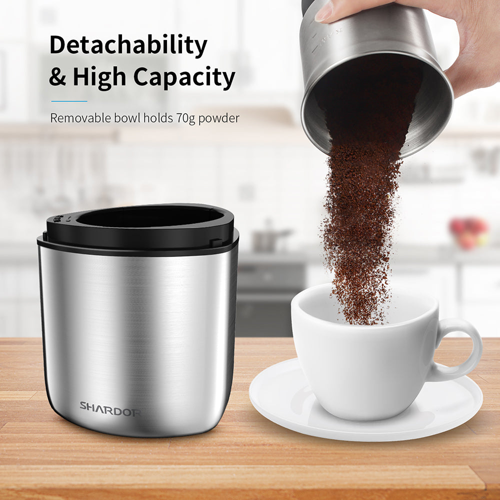 SHARDOR® Coffee Blade Grinder with Custom grinding