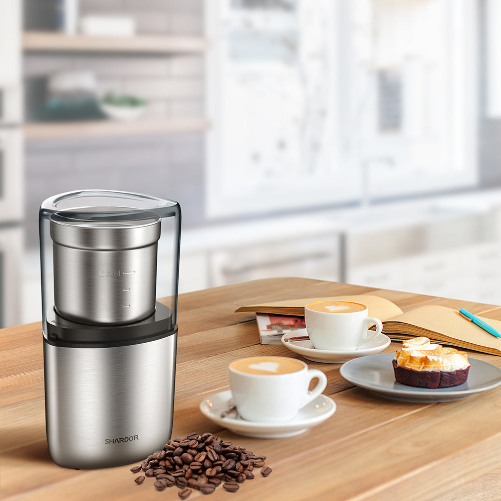 SHARDOR® Coffee Blade Grinder with Custom grinding