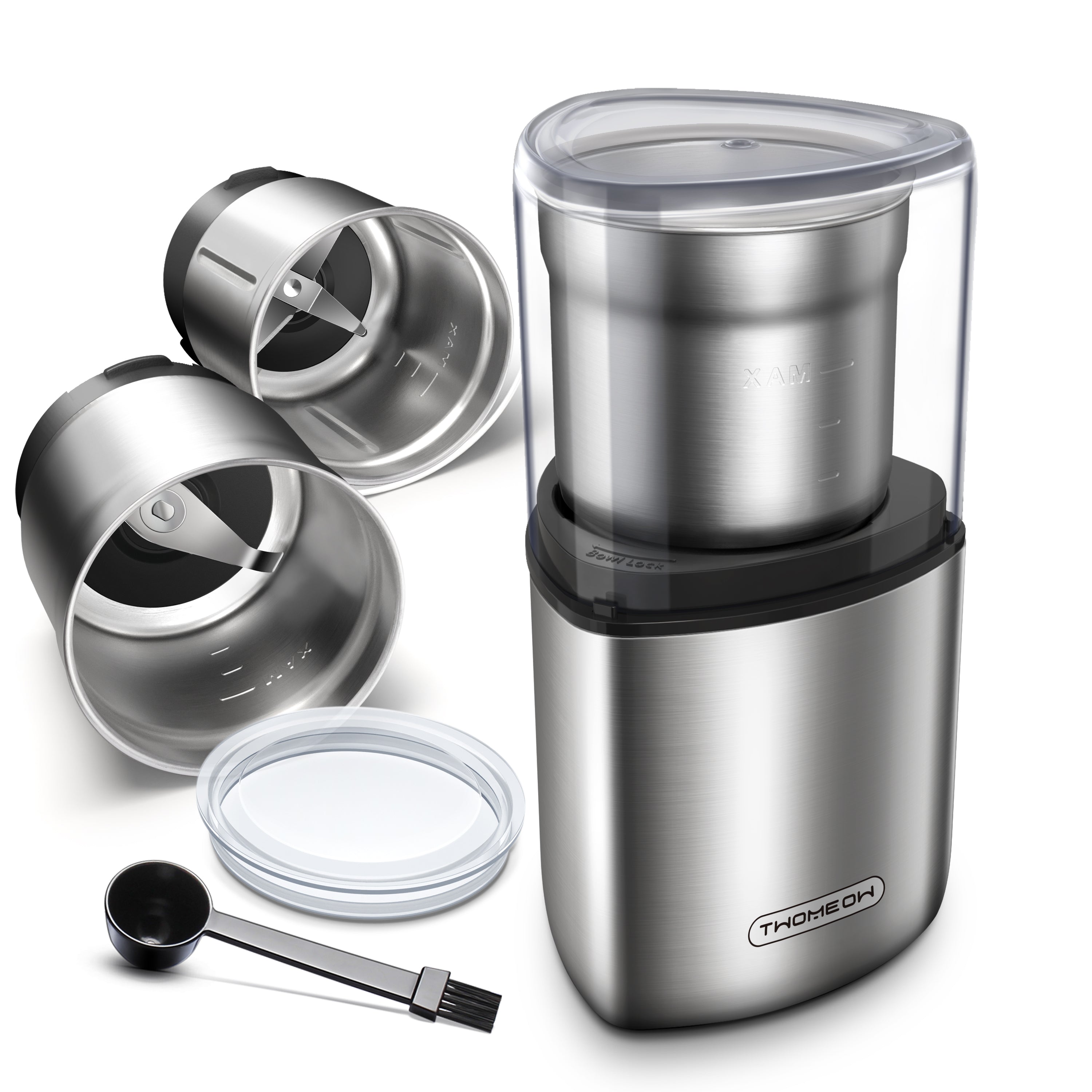 SHARDOR® Coffee Blade Grinder with Custom grinding 2 cup